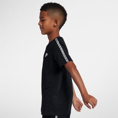 Nike Boys Sportswear T-Shirt - Black/White - main image