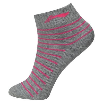 Li-Ning Kids Socks (2 Pairs) - Pink/Grey - main image