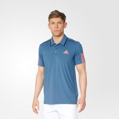 Adidas Mens Barricade Polo - Tech Ink Blue - main image