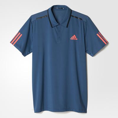 Adidas Mens Barricade Polo - Tech Ink Blue - main image
