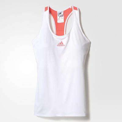Adidas Womens Multifaceted Pro Tank Top - White - main image