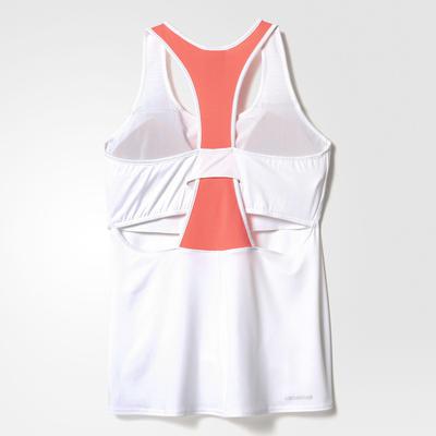 Adidas Womens Multifaceted Pro Tank Top - White - main image