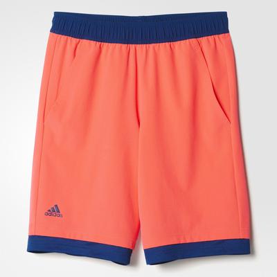 Adidas Boys Pro Bermuda Shorts - Flame Red - main image