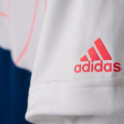 Adidas Boys Club Tee - Tech Blue/White - main image