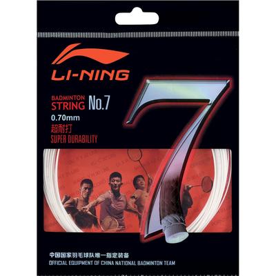 Li-Ning No.7 Badminton String Set - White - main image