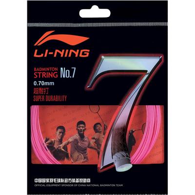 Li-Ning No.7 Badminton String Set - Pink