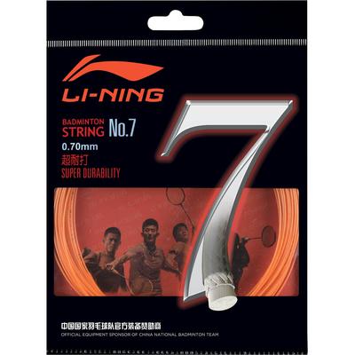 Li-Ning No.7 Badminton String Set - Orange - main image
