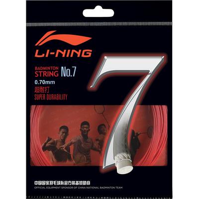Li-Ning No.7 Badminton String Set - Red - main image
