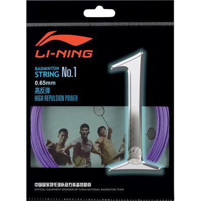 Li-Ning No.1 Badminton String Set - Purple - main image