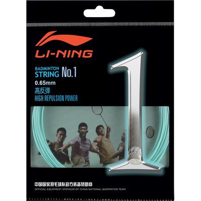 Li-Ning No.1 Badminton String Set - Cyan
