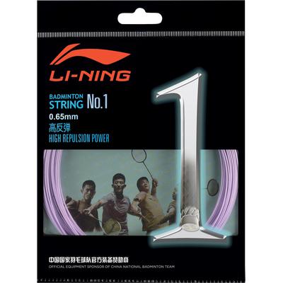Li-Ning No.1 Badminton String Set - Mauve - main image
