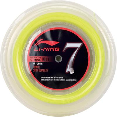 Li-Ning No.7 200m Badminton String Reel - Yellow - main image