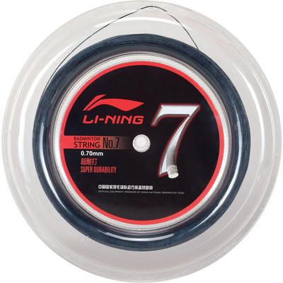 Li-Ning No.7 200m Badminton String Reel - Black - main image