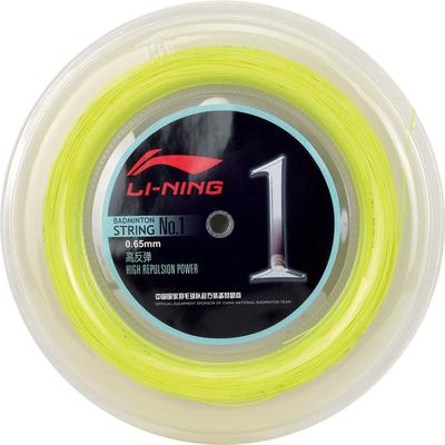 Li-Ning No.1 200m Badminton String Reel - Yellow