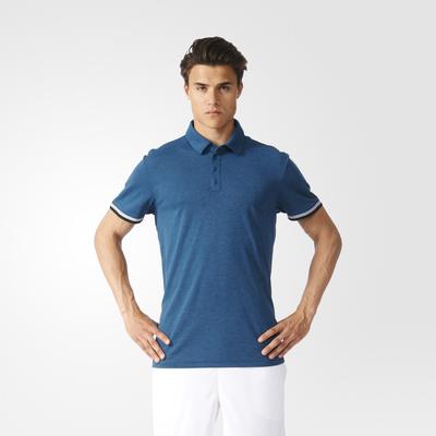 Adidas Mens Uncontrol ClimaChill Polo - Chill Tech Steel Blue - main image