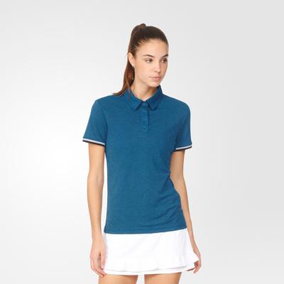 Adidas Womens Uncontrol ClimaChill Polo - Chill Tech Steel Blue - main image