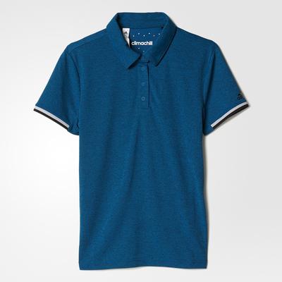 Adidas Womens Uncontrol ClimaChill Polo - Chill Tech Steel Blue - main image