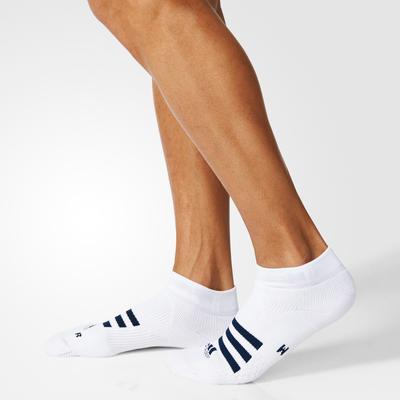 Adidas Tennis Ankle Liner Socks (1 Pair) - White/Navy