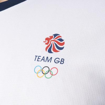 Adidas Mens Rio 2016 Team GB Olympic Climachill Tee - White/Blue - main image