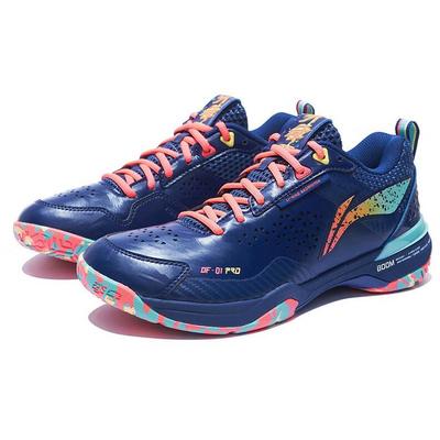 Li-Ning Mens Blade DF-01 Pro Badminton Shoes - Blue - main image