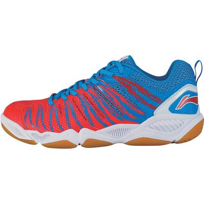 Li-Ning Mens Hero TD Badminton Shoes - Blue/Red - main image
