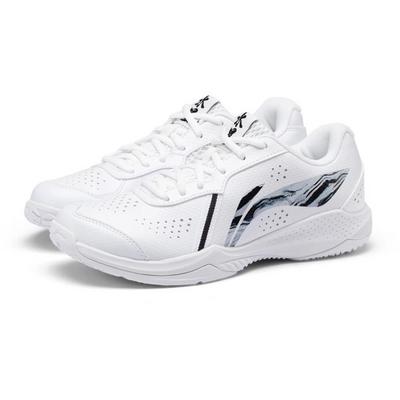 Li-Ning Mens Thunder Lite Badminton Shoes - White - main image