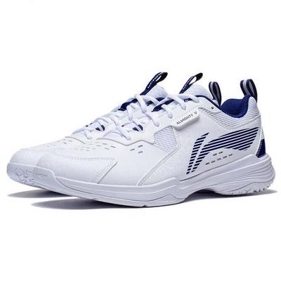 Li-Ning Mens Almighty Badminton Shoes - White/Blue - main image