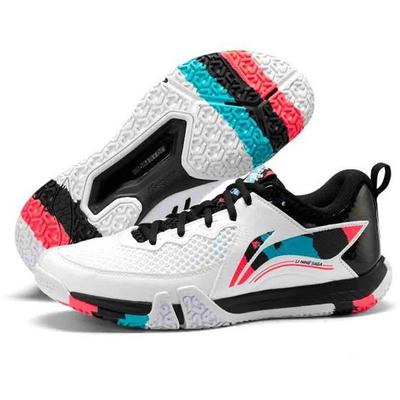 Li-Ning Mens Saga II Lite Badminton Shoes - White/Black - main image