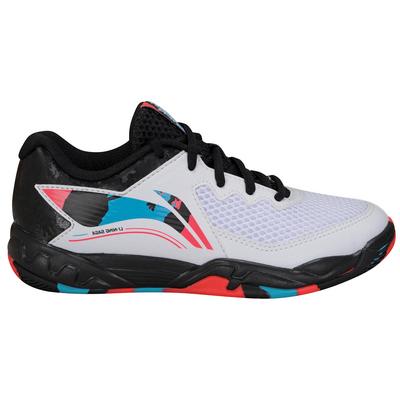 Li-Ning Kids Saga II Indoor Court Shoes - White/Black - main image