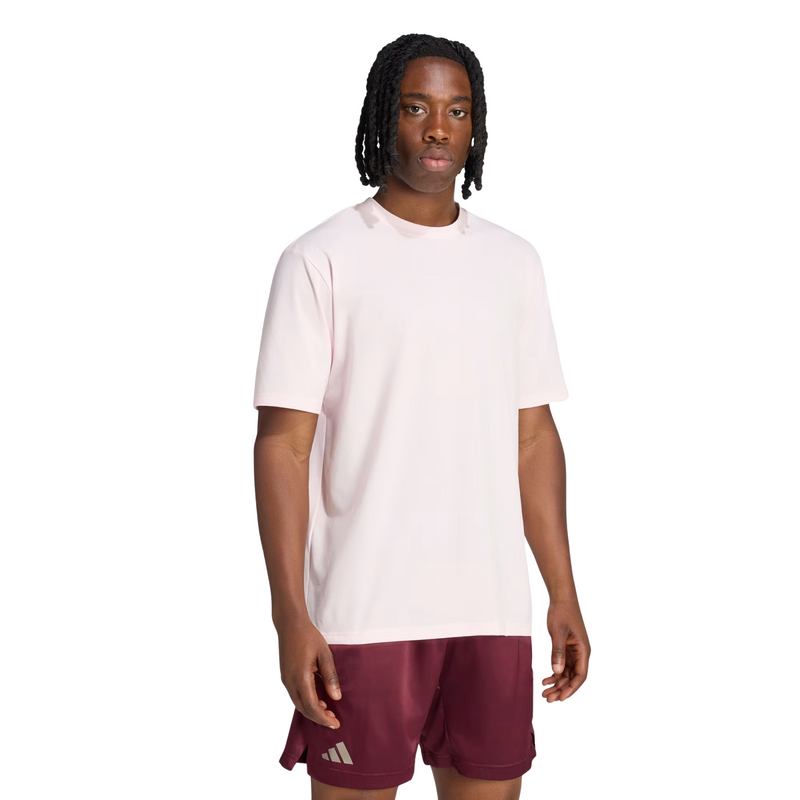 Adidas Mens Tennis T-Shirt - Distilled Pink - main image