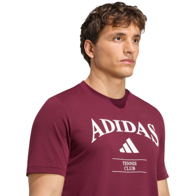 Adidas Mens Heritage Tee - Maroon - main image