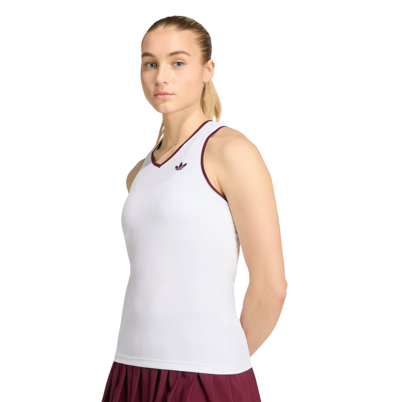 Adidas Womens Classics Tank Top - White - main image