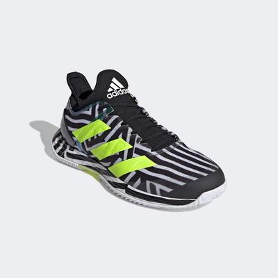 Adidas Mens Adizero Ubersonic 4 LTD Ed. Tennis Shoes - Black/Solar Yellow/White - main image