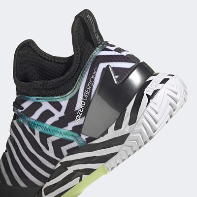 Adidas Mens Adizero Ubersonic 4 LTD Ed. Tennis Shoes - Black/Solar Yellow/White - main image