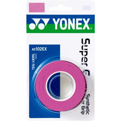 Yonex AC102EX Super Grap Grips (Pack of 3) - Pink