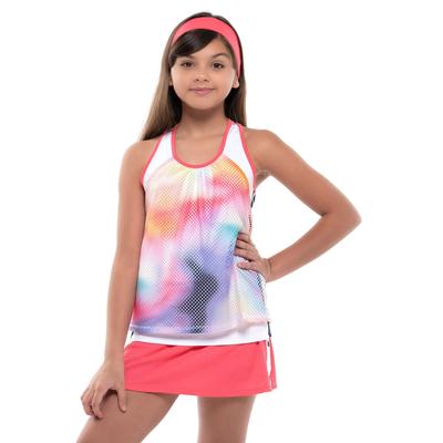 Lucky in Love Girls Breakaway Skort - Punch/Multicolour - main image