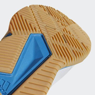 Adidas Mens Stabil Essence Indoor Court Shoes - White/Red/Blue - main image