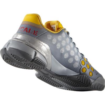 Adidas Mens Barricade 2015 Lucky Lady Barri-Cady Tennis Shoes - Grey
