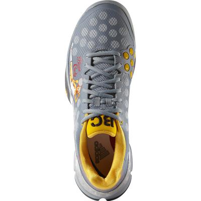 Adidas Mens Barricade 2015 Lucky Lady Barri-Cady Tennis Shoes - Grey - main image
