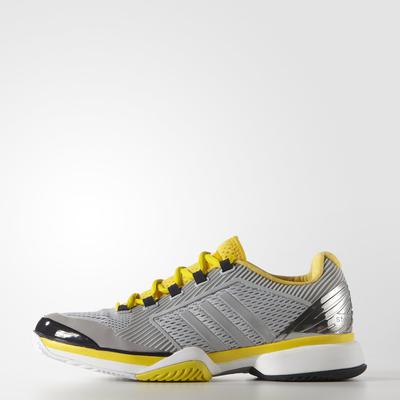 Adidas Womens Stella McCartney Barricade 2015 Tennis Shoes - Ice Grey