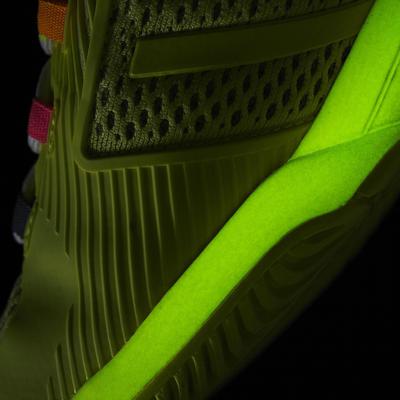 Adidas Womens Stella McCartney Barricade 2015 Tennis Shoes - Light Flash Yellow - main image