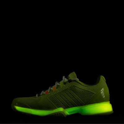 Adidas Womens Stella McCartney Barricade 2015 Tennis Shoes - Light Flash Yellow - main image