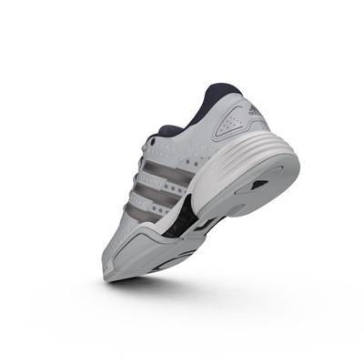 Adidas Mens Barricade Team 4 Indoor Carpet Tennis Shoes - Grey/Silver - main image