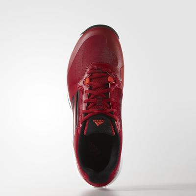 Adidas Mens Sonic Court Tennis Shoes - Red/Core Black - main image