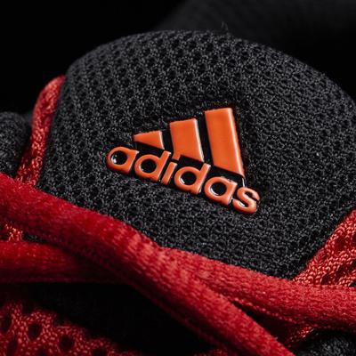 Adidas Mens Sonic Court Tennis Shoes - Red/Core Black - main image