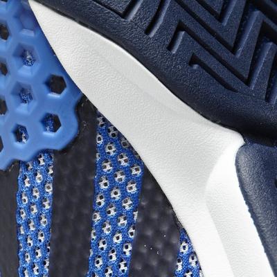 Adidas Mens Adizero Ubersonic Tennis Shoes - White/Navy - main image