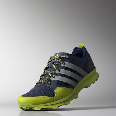 Adidas Kids Kanadia 7 Trail Running Shoes - Collegiate Navy/Semi Solar - main image