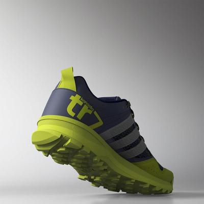 Adidas Kids Kanadia 7 Trail Running Shoes - Collegiate Navy/Semi Solar - main image