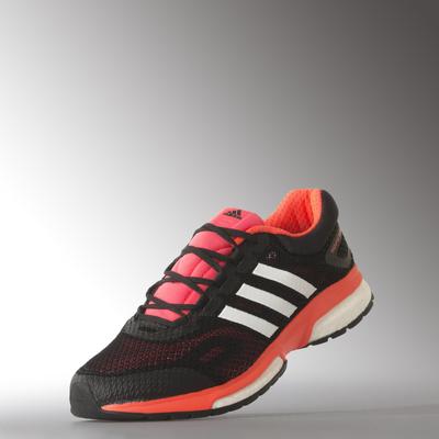 Adidas Mens Response Boost Running Shoes - Solar Red - main image