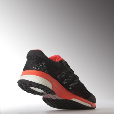 Adidas Mens Response Boost Running Shoes - Solar Red - main image